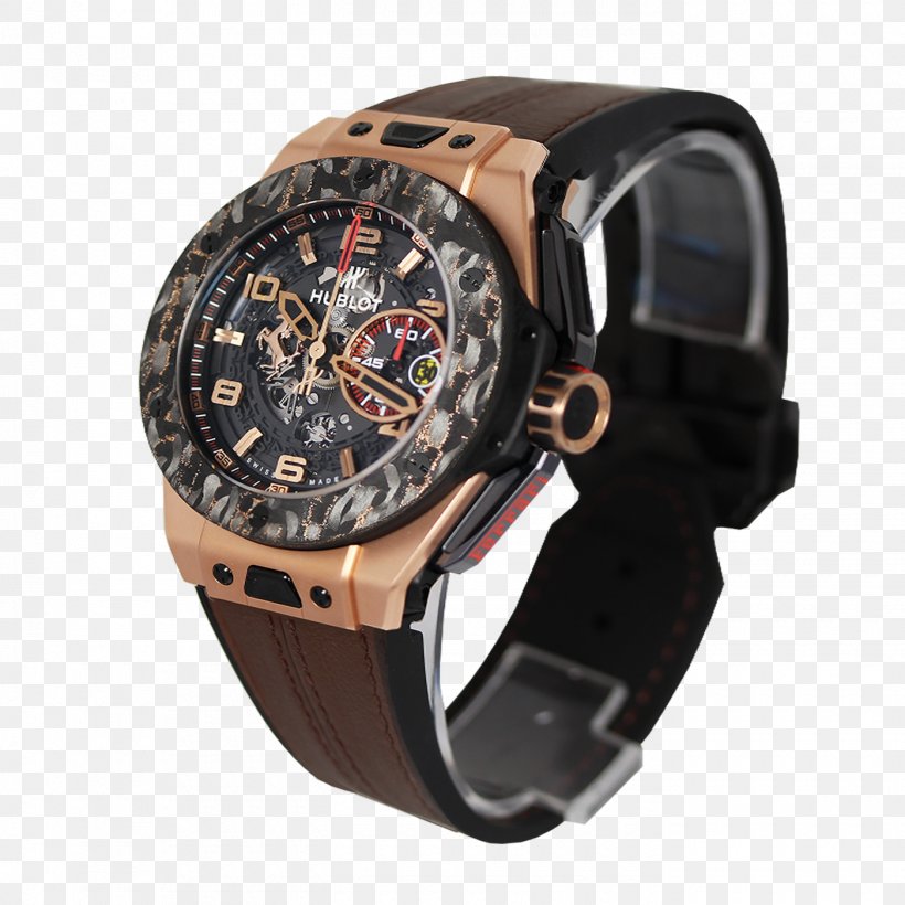 Watch Strap Scuderia Ferrari Hublot, PNG, 1400x1400px, Watch, Big Bang, Bigbang, Brand, Brown Download Free