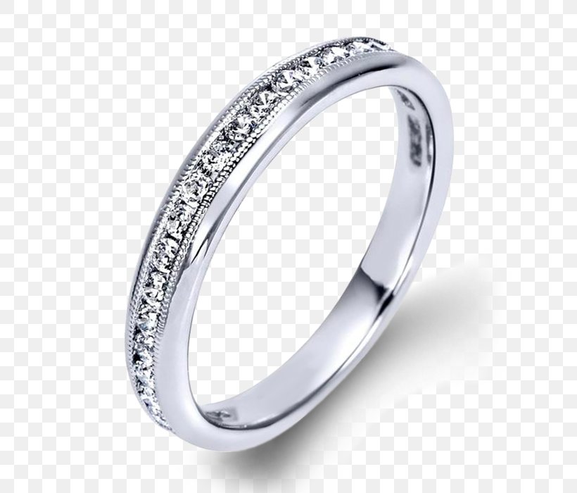 Wedding Ring Silver Product Platinum, PNG, 700x700px, Ring, Body Jewellery, Body Jewelry, Diamond, Human Body Download Free