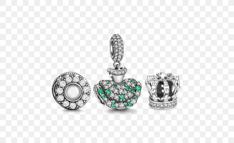 Charm Bracelet Sterling Silver Jewellery Earring, PNG, 500x500px, Charm Bracelet, Bead, Bling Bling, Body Jewelry, Bracelet Download Free