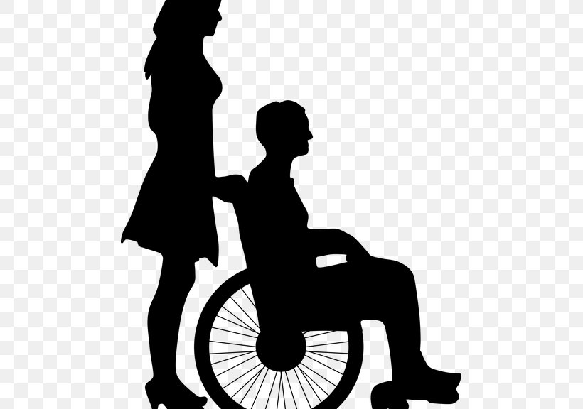 Wheelchair Silhouette Disability Clip Art, PNG, 479x576px, Wheelchair ...