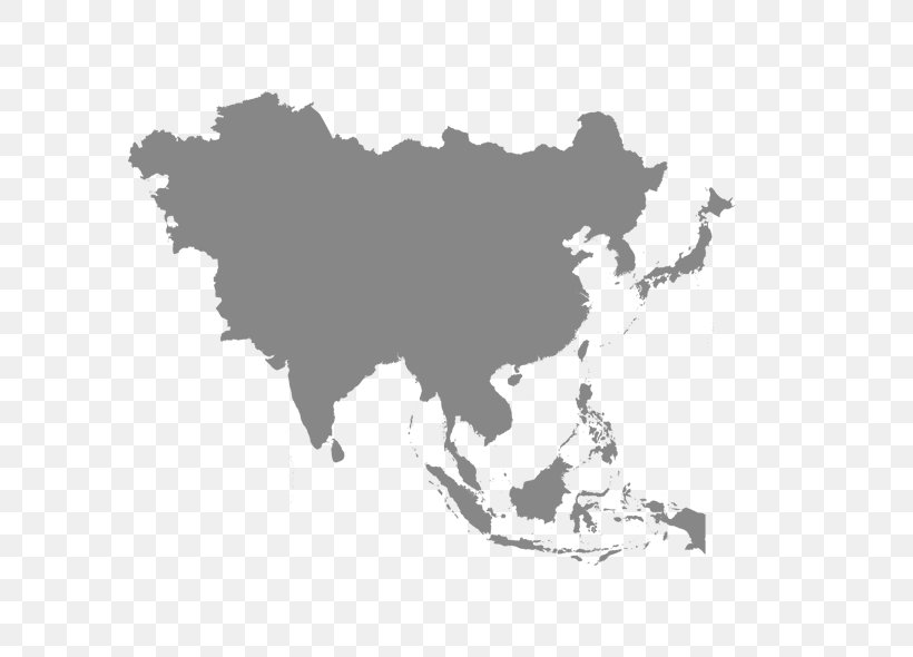 Afro-Eurasia Vector Graphics Map Illustration, PNG, 590x590px, Asia, Afroeurasia, Black, Black And White, Continent Download Free