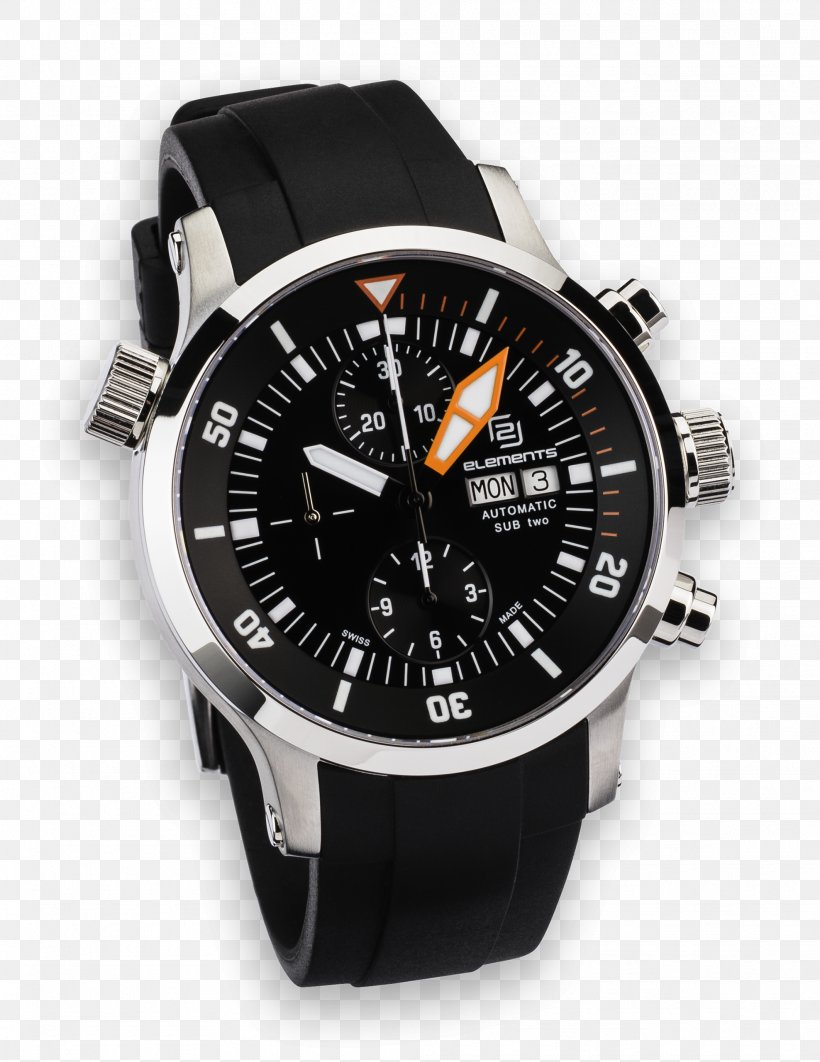 Automatic Watch Chronograph Swiss Made Diving Watch, PNG, 1976x2560px, Watch, Automatic Watch, Bracelet, Brand, Chronograph Download Free