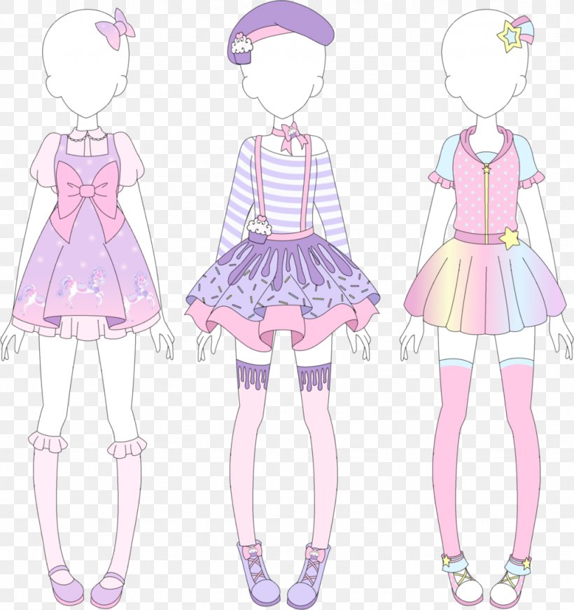 Fashion Clothing Drawing Harajuku Dress, PNG, 1024x1088px, Watercolor, Cartoon, Flower, Frame, Heart Download Free