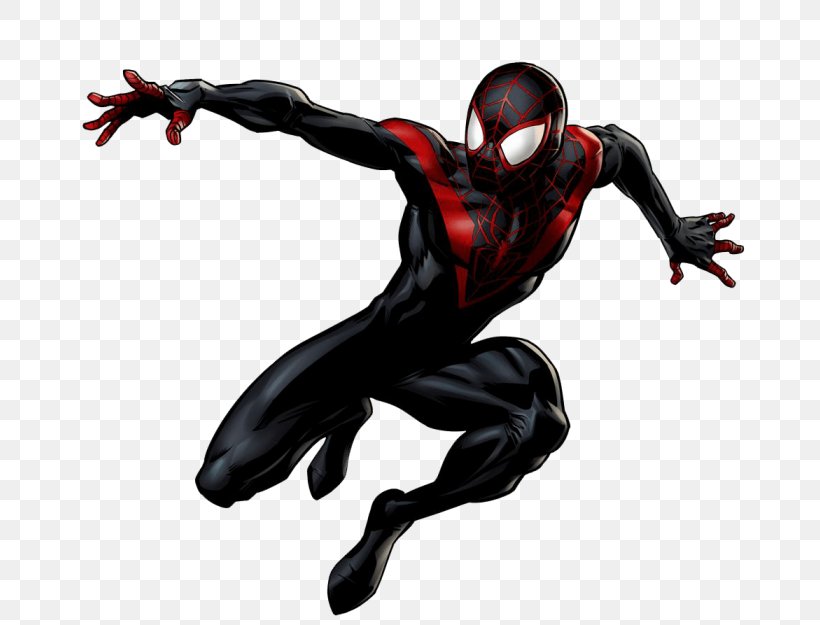 Miles Morales Spider-Man Superman Red Hood Spider-Woman (Gwen Stacy), PNG, 700x625px, Miles Morales, Action Figure, Character, Comics, Fictional Character Download Free
