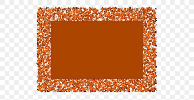 Autumn Thanksgiving Clip Art, PNG, 600x423px, Autumn, Area, Leaf, Orange, Picture Frame Download Free