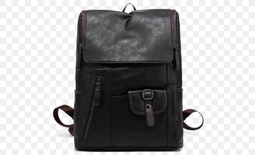 Backpack Messenger Bags Briefcase Leather, PNG, 500x500px, Backpack, Artificial Leather, Bag, Baggage, Bicast Leather Download Free