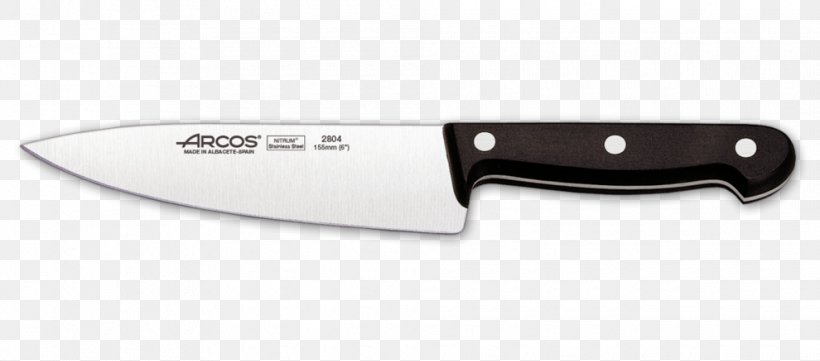 Chef's Knife Kitchen Knives Arcos Bread Knife, PNG, 990x437px, Knife, Arcos, Blade, Boning Knife, Bowie Knife Download Free