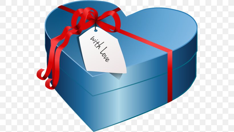 Gift Birthday Husband Valentines Day Clip Art, PNG, 564x464px, Gift, Birthday, Blue, Box, Brand Download Free
