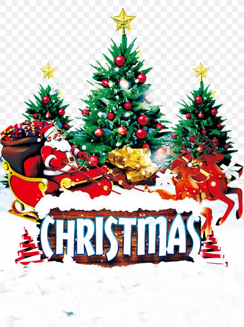 Christmas Tree Santa Claus Christmas Ornament, PNG, 1866x2500px, Christmas Tree, Christmas, Christmas And Holiday Season, Christmas Decoration, Christmas Ornament Download Free