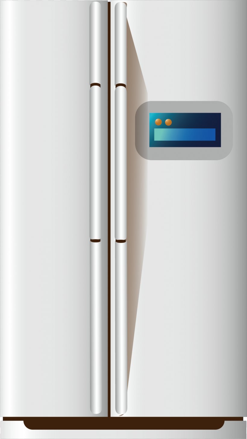 Refrigerator Home Appliance Clip Art, PNG, 1109x1973px, Refrigerator, Cartoon, Coreldraw, Home Appliance, Refrigeration Download Free