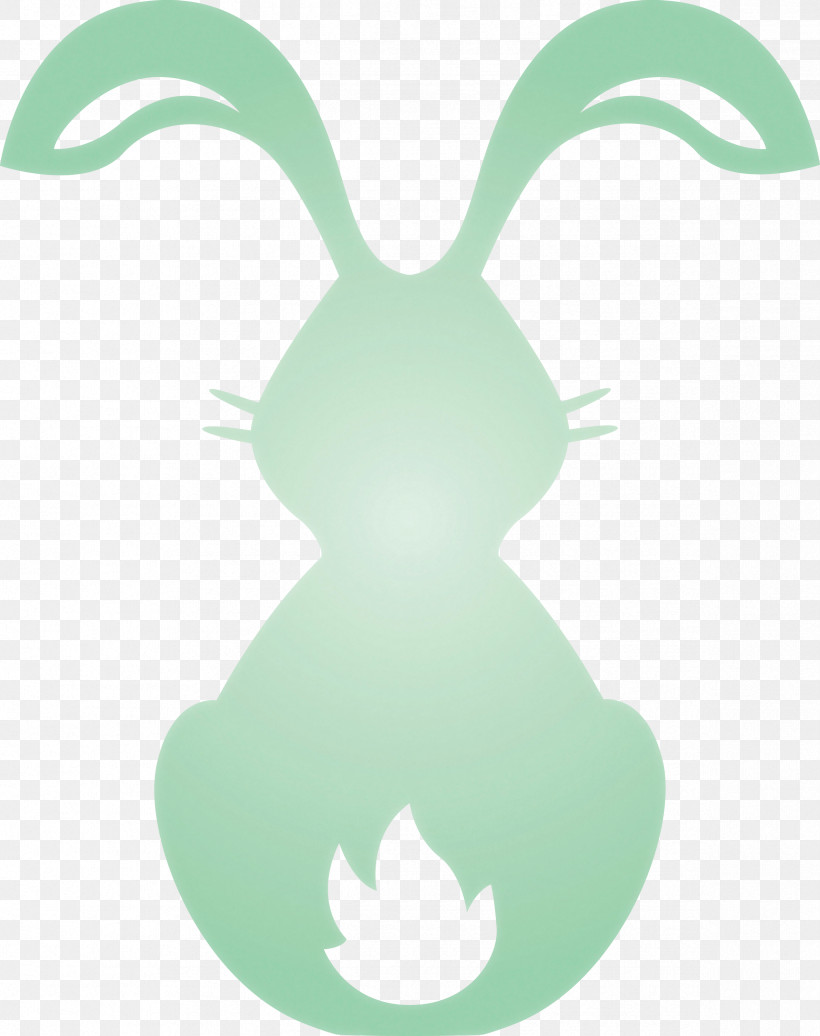 Cute Bunny Easter Day, PNG, 2374x3000px, Cute Bunny, Easter Day, Green Download Free