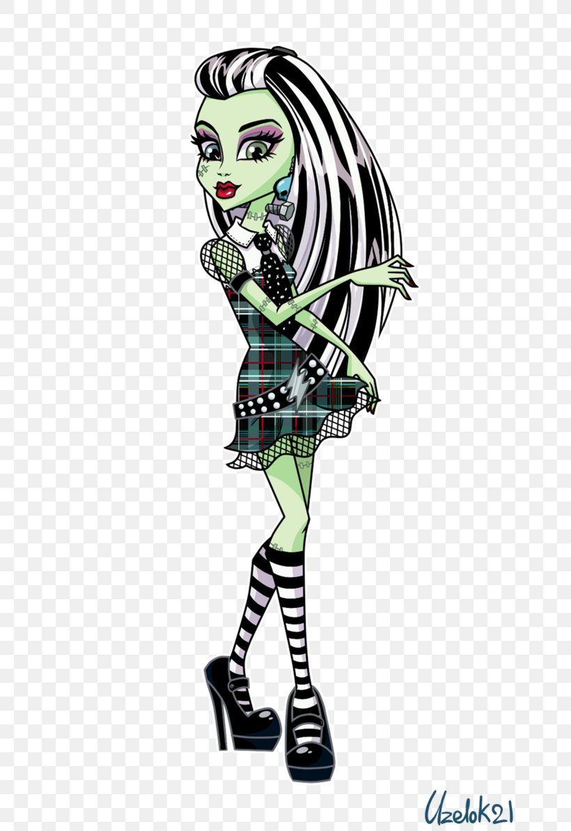 Frankie Stein DeviantArt Monster High, PNG, 670x1193px, Frankie Stein, Art, Artist, Aubrey Plaza, Cartoon Download Free