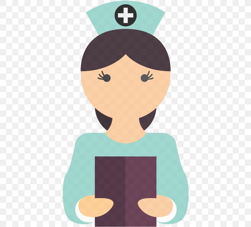 Nursing Nurse Hospital Medicine Health Care, PNG, 414x740px, Nursing,  Animation, Art, Black Hair, Cartoon Download Free