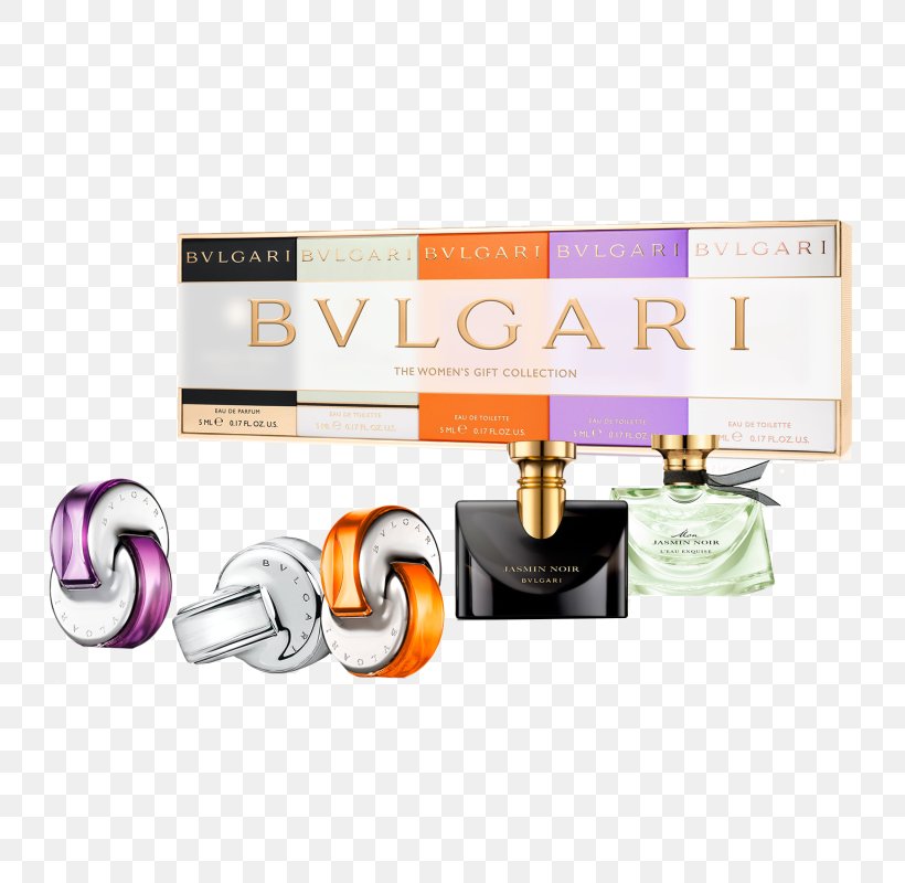 Bvlgari The Women's Gift Collection 5 Piece Mini Gift Set Bulgari Perfume Bvlgari Miniatures Gift Set For Women, PNG, 800x800px, Bvlgari, Brand, Bulgari, Eau De Parfum, Gift Download Free