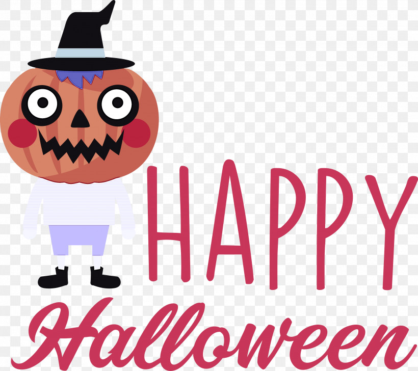 Happy Halloween, PNG, 3000x2664px, Happy Halloween, Behavior, Cartoon, Geometry, Happiness Download Free