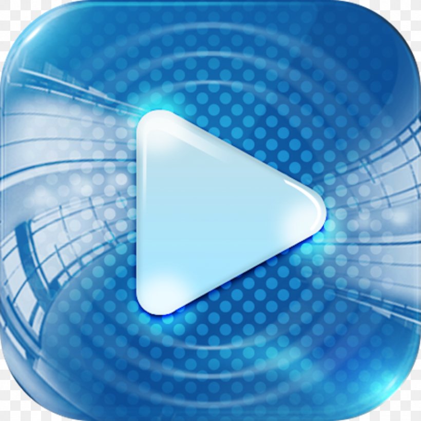 Media Player Android Streaming Media Live Television, PNG, 1024x1024px, Media Player, Android, Aqua, Azure, Blue Download Free
