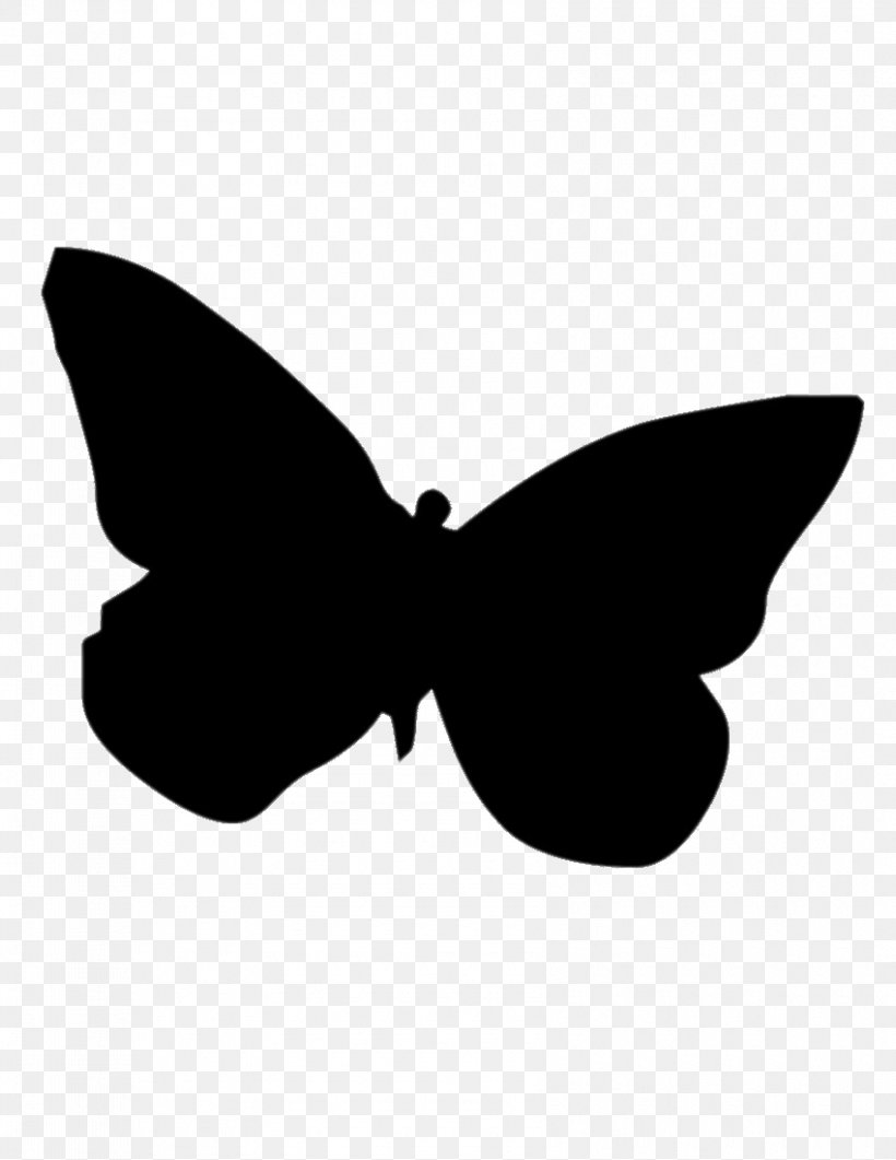 Butterfly Silhouette Drawing Clip Art, PNG, 850x1100px, Butterfly, Animal, Art, Black, Black And White Download Free