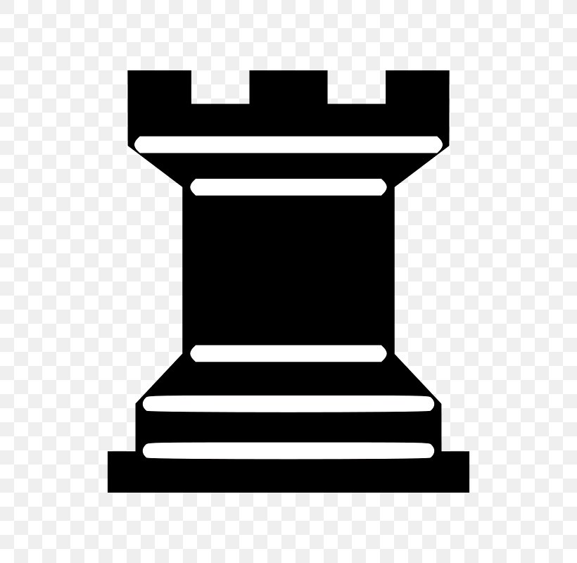 Chess Piece Rook Pawn Queen, PNG, 800x800px, Chess, Bishop, Black And White, Chess Endgame, Chess Piece Download Free