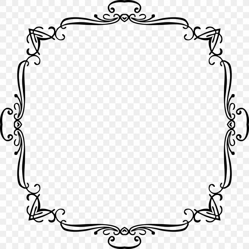 Clip Art, PNG, 2340x2340px, Vintage Clothing, Area, Black, Black And White, Body Jewelry Download Free