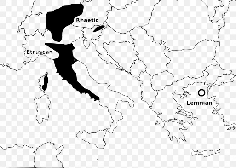 Etruscan Civilization Raetic Rhaetian People Tyrsenian Languages, PNG, 1050x750px, Etruscan Civilization, Area, Artwork, Black And White, Drawing Download Free