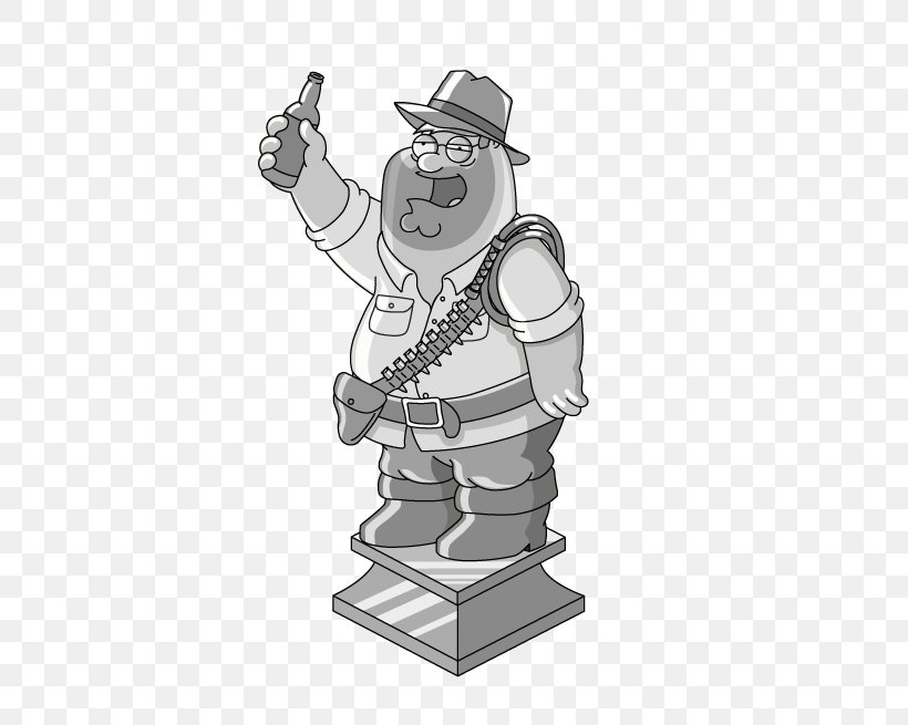 Family Guy: The Quest For Stuff Barbara Pewterschmidt Glenn Quagmire Cleveland Brown The Evil Monkey, PNG, 400x655px, Family Guy The Quest For Stuff, Armour, Art, Barbara Pewterschmidt, Black And White Download Free