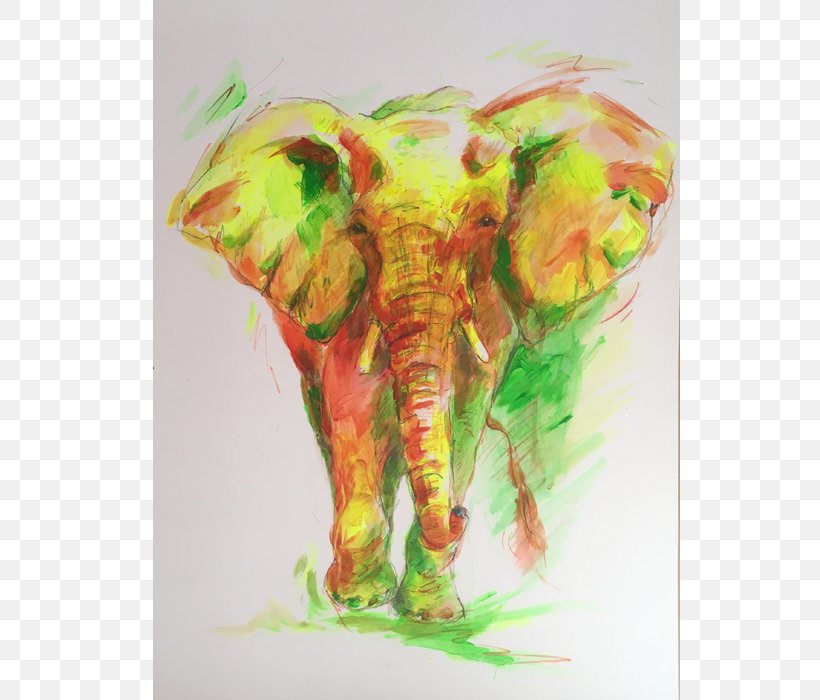 Indian Elephant Watercolor Painting Elephantidae, PNG, 700x700px, Indian Elephant, Art, Elephant, Elephantidae, Elephants And Mammoths Download Free