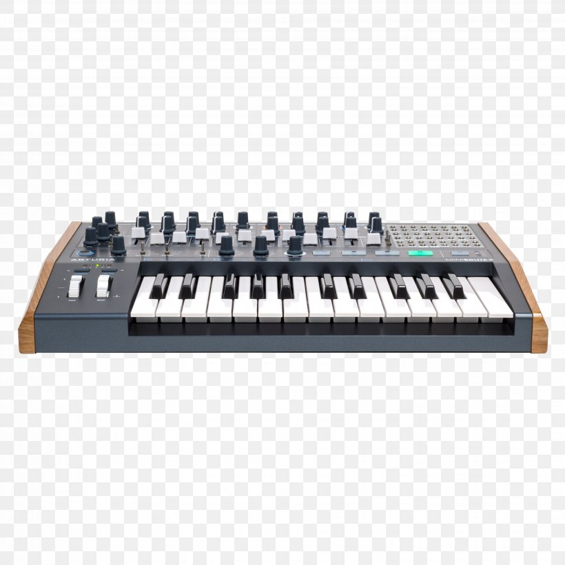 Arturia MiniBrute Steiner-Parker Synthacon Sound Synthesizers Analog Synthesizer, PNG, 3500x3500px, Watercolor, Cartoon, Flower, Frame, Heart Download Free