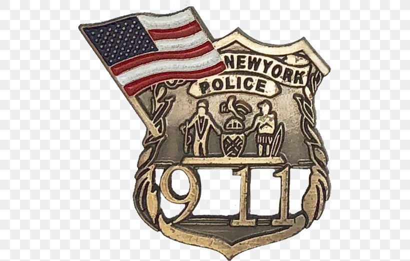 Badge Police Officer New York City Police Department September 11 Attacks, PNG, 507x523px, Badge, Brand, Cop Shop Chicago, Fire Police, Lapel Pin Download Free