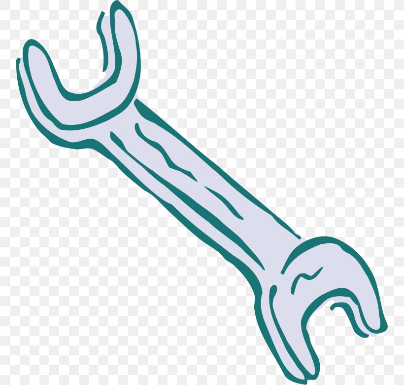 Hand Tool Spanners Adjustable Spanner Clip Art, PNG, 755x780px, Hand Tool, Adjustable Spanner, Aqua, Body Jewelry, Haknyckel Download Free