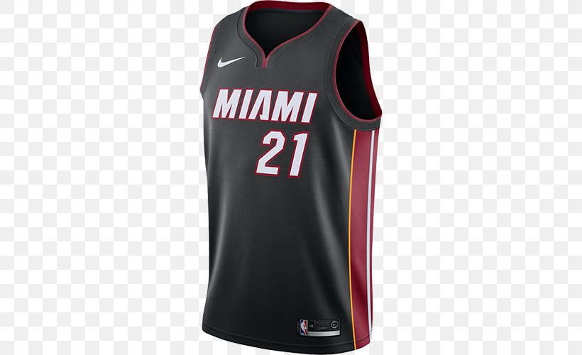 Miami Heat T-shirt NBA Playoffs Nike NBA Store, PNG, 500x500px, Miami Heat, Active Shirt, Active Tank, Alonzo Mourning, Clothing Download Free