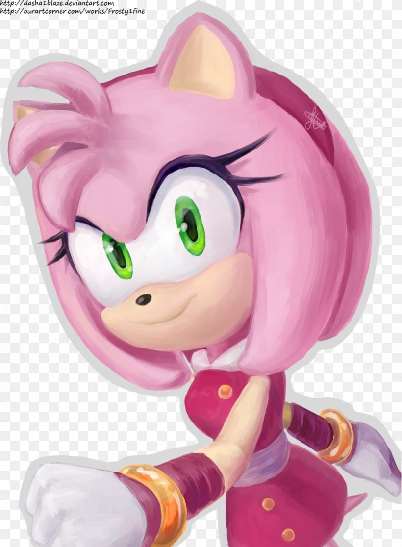 Sonic The Hedgehog Amy Rose Shadow The Hedgehog Knuckles The Echidna Doctor Eggman, PNG, 1024x1394px, Watercolor, Cartoon, Flower, Frame, Heart Download Free