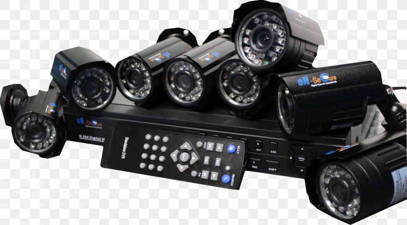 Digital Video Recorders Wireless Security Camera Video Cameras Closed-circuit Television Camera, PNG, 4890x2702px, Digital Video Recorders, Automotive Exterior, Automotive Tire, Automotive Wheel System, Camera Download Free