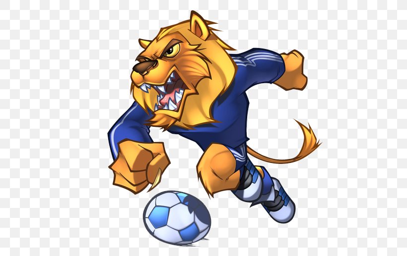 Detroit Lions Mascot American Football S.L. Benfica, PNG, 509x517px, Lion, American Football, Art, Ball, Big Cats Download Free