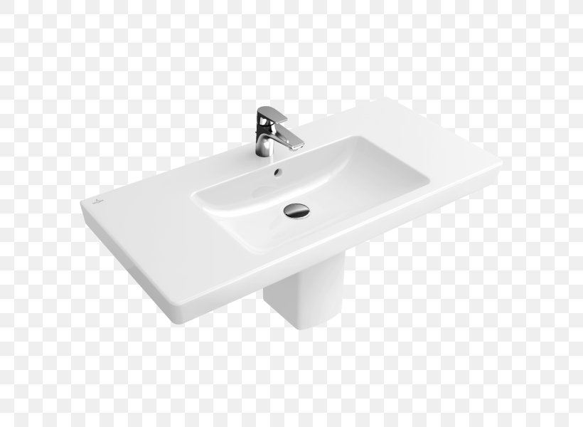 Sink Villeroy & Boch Subway 2.0 Bathroom Porcelain, PNG, 600x600px, Sink, Bathroom, Bathroom Sink, Ceramic, Cooking Ranges Download Free
