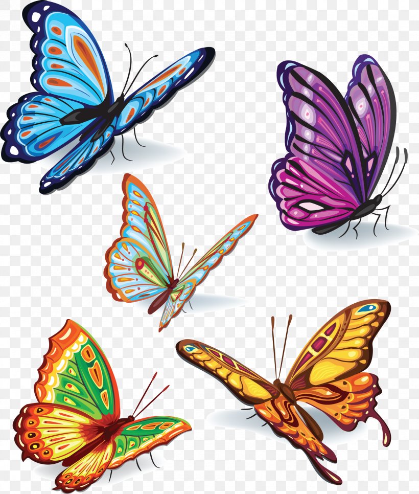 Butterfly Clip Art, PNG, 1697x2000px, Butterfly, Arthropod, Brush Footed Butterfly, Insect, Invertebrate Download Free