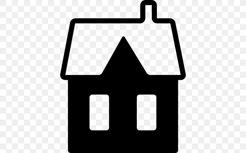 House Building, PNG, 512x512px, House, Accommodation, Area, Black And White, Building Download Free