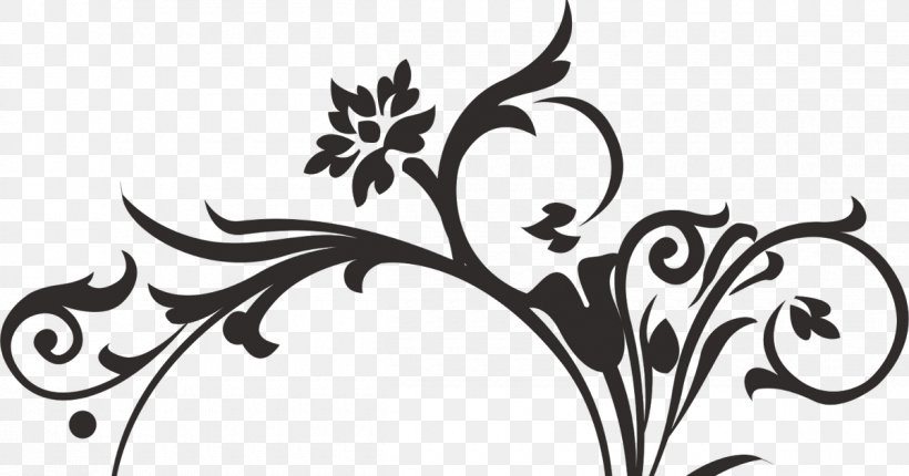 Flower Clip Art Filigree, PNG, 1200x630px, Flower, Art, Black And White, Branch, Dance Download Free