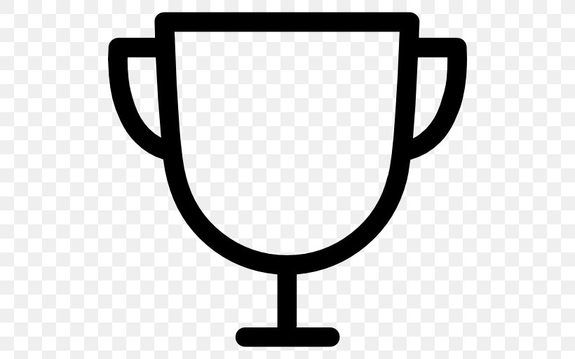 Trophy, PNG, 512x512px, Trophy, Area, Award, Black And White, Drinkware Download Free