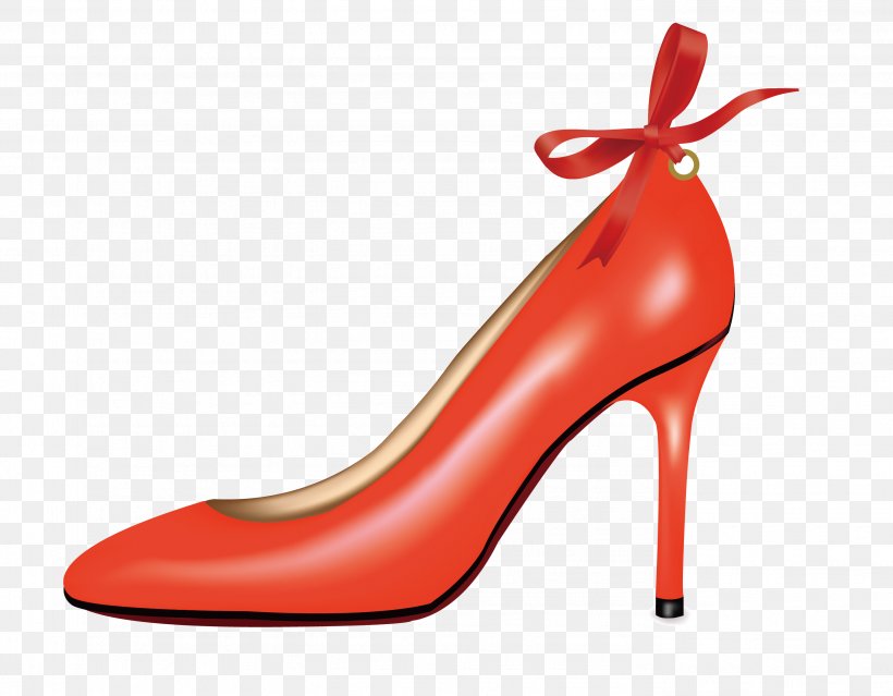 High-heeled Footwear Red Shoe Orange, PNG, 2758x2150px, Highheeled Footwear, Basic Pump, Color, Designer, Footwear Download Free