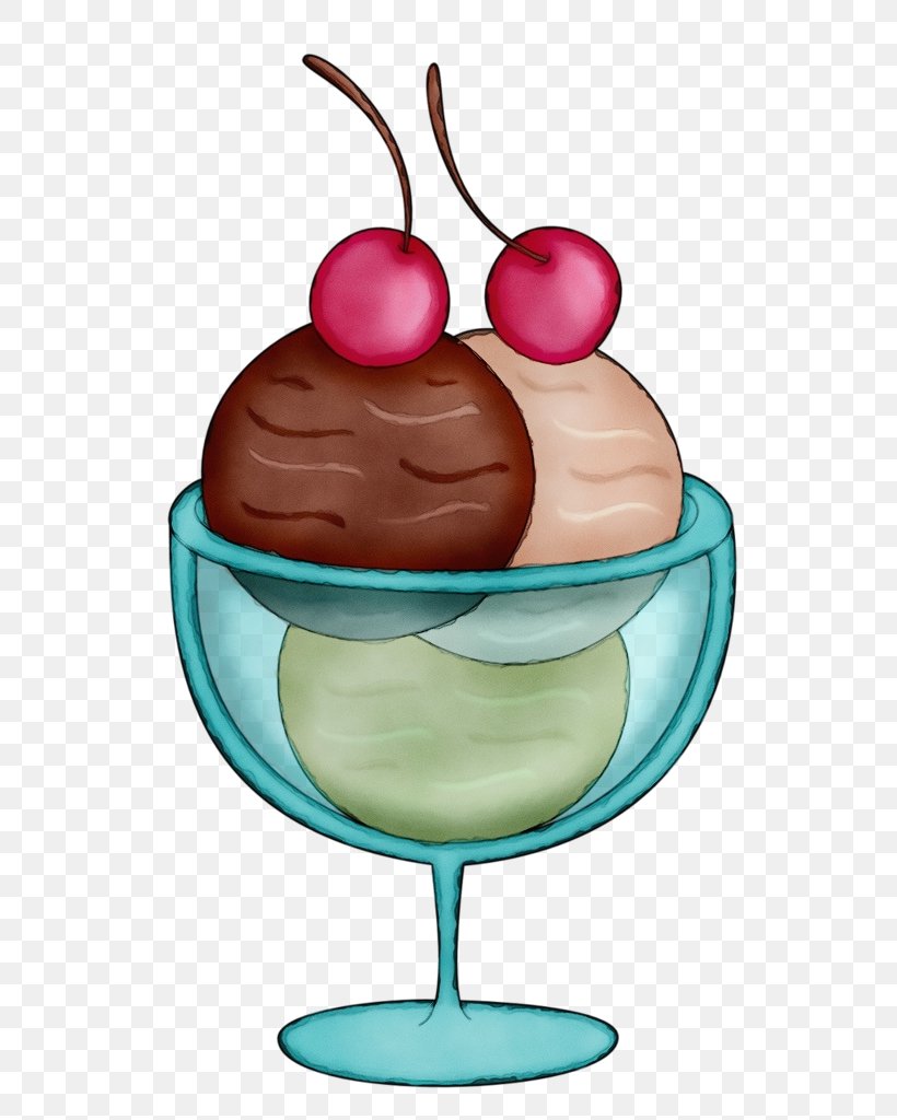 Ice Cream, PNG, 581x1024px, Watercolor, Cartoon, Confectionery, Cream, Cuisine Download Free