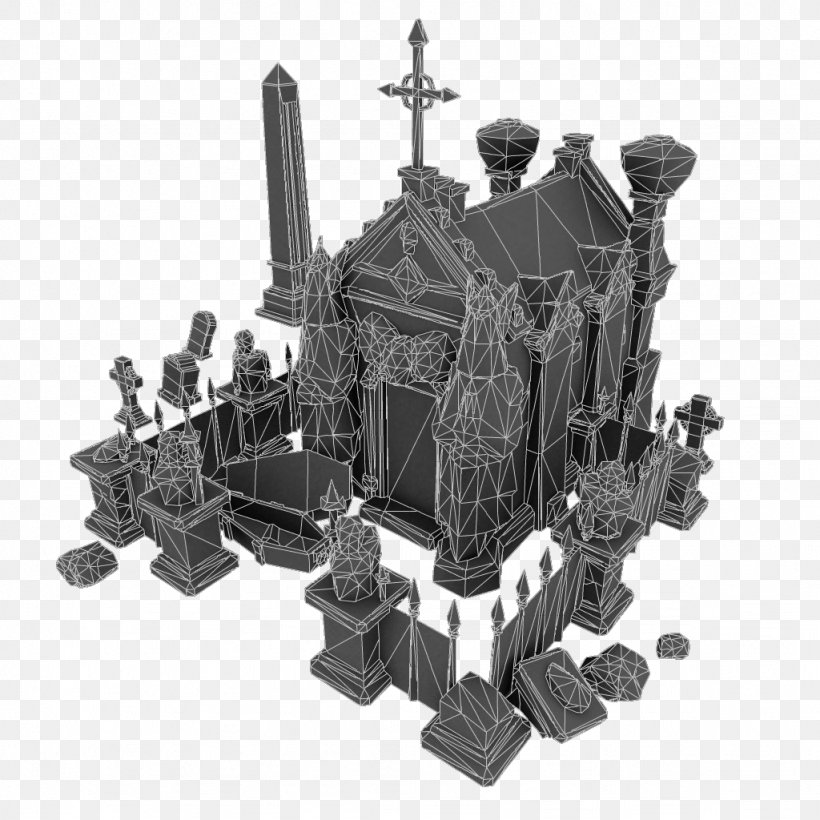 Low Poly 3D Computer Graphics Cemetery 3D Modeling FBX, PNG, 1024x1024px, 3d Computer Graphics, 3d Modeling, Low Poly, Animation, Autodesk 3ds Max Download Free