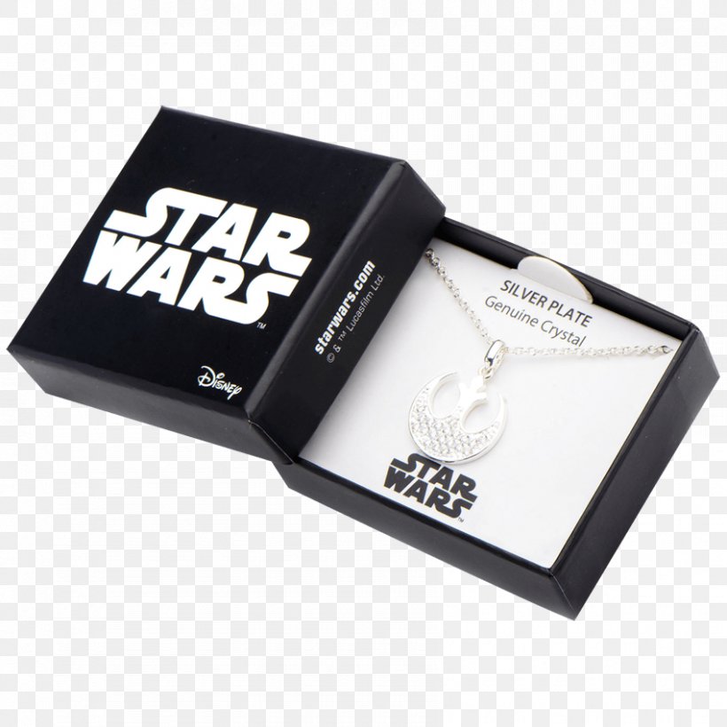Star Wars Jewelry Rebel Symbol Silver-Plated And Cubic Zirconia Star Wars Crystal Clear Rebellion Pendant Women's Stainless Steel Silver Plated In Clear Crystals Rebel Symbol Pendant With Chain Charms & Pendants, PNG, 850x850px, Star Wars, Chain, Charms Pendants, Crystal, Hardware Download Free