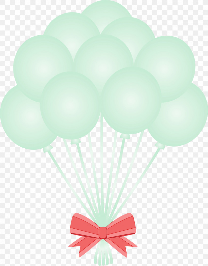 Balloon Turquoise Pink Party Supply, PNG, 2349x3000px, Balloon, Paint, Party Supply, Pink, Turquoise Download Free