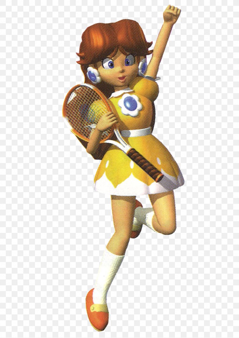 Mario Tennis Aces Mario's Tennis Princess Daisy, PNG, 845x1197px, Mario Tennis Aces, Doll, Fictional Character, Figurine, Luigi Download Free