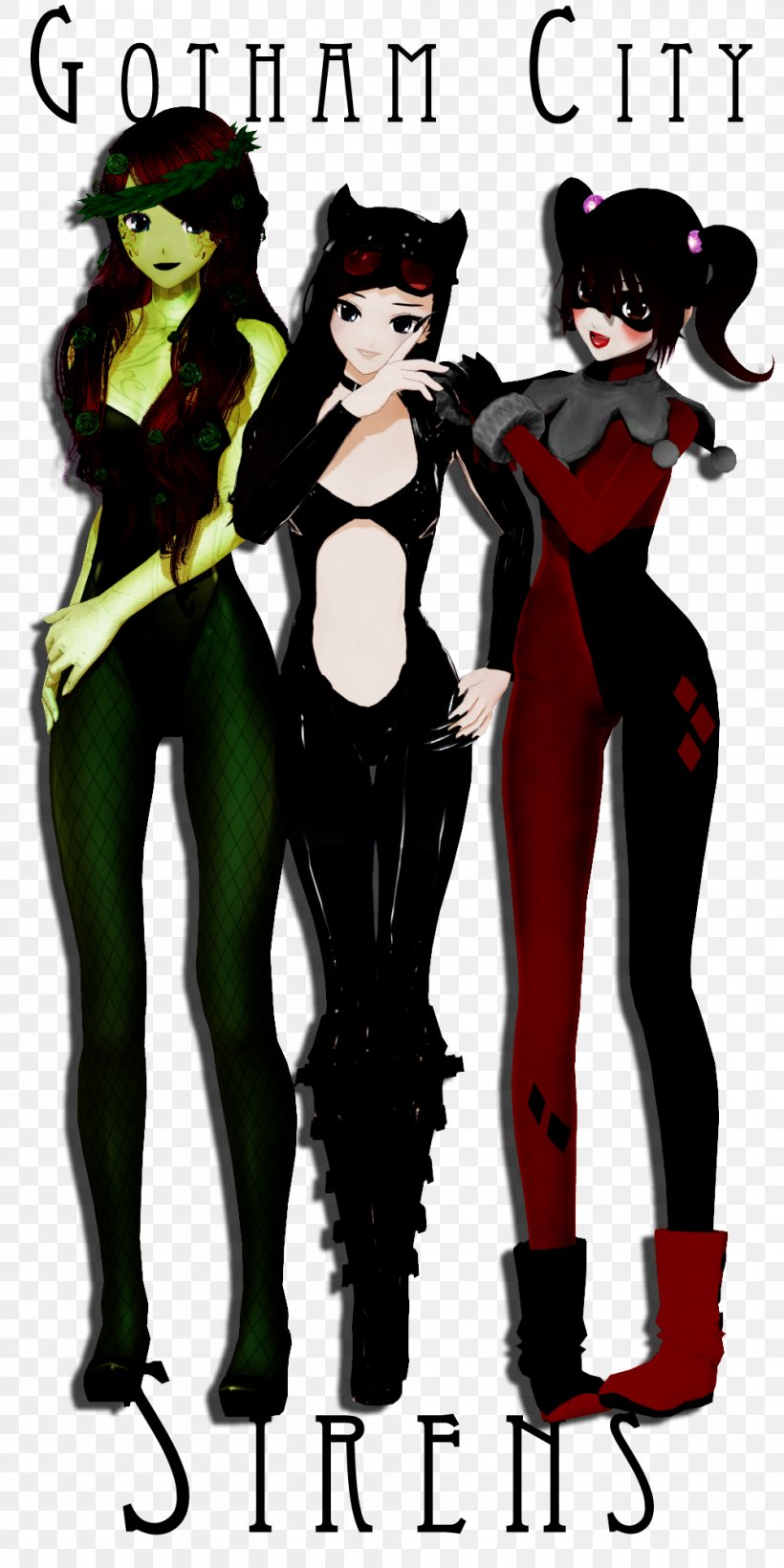 Batman Catwoman Harley Quinn Zatanna Batgirl, PNG, 1000x2000px, Watercolor, Cartoon, Flower, Frame, Heart Download Free