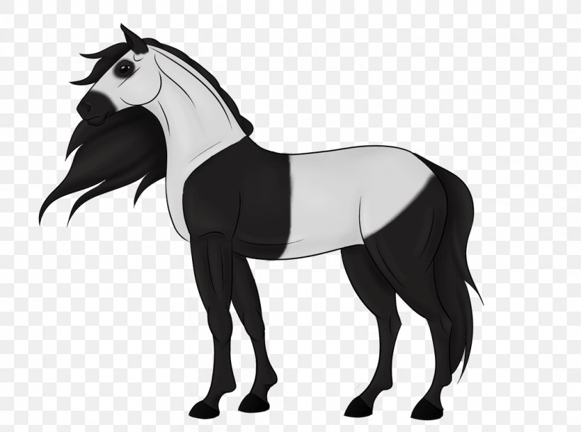 Mustang Foal Mare Stallion Colt, PNG, 1074x800px, Mustang, Animal Figure, Black, Black And White, Bridle Download Free