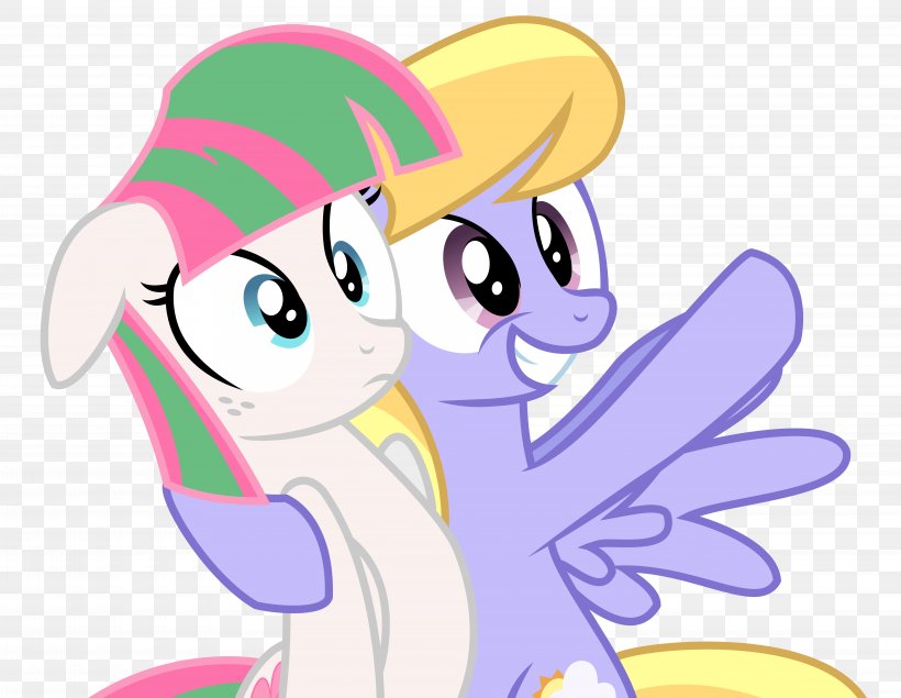 My Little Pony: Friendship Is Magic Fandom Derpy Hooves, PNG, 8000x6200px, Watercolor, Cartoon, Flower, Frame, Heart Download Free