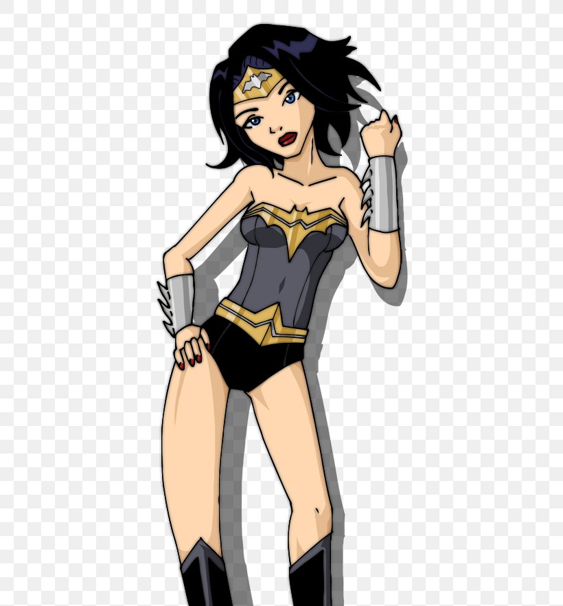 Wonder Woman Justice League Daughter Art Fiction, PNG, 402x882px, Watercolor, Cartoon, Flower, Frame, Heart Download Free
