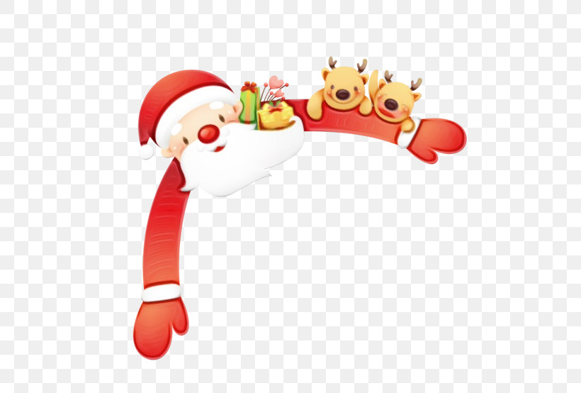 Santa Claus, PNG, 600x554px, Watercolor, Bauble, Cartoon, Christmas Day, Christmas Music Download Free