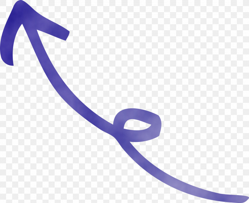 Violet Purple Line Font Logo, PNG, 3000x2458px, Curved Arrow, Line, Logo, Paint, Purple Download Free